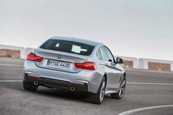 BMW 4-Series Gran Coupe вид сзади