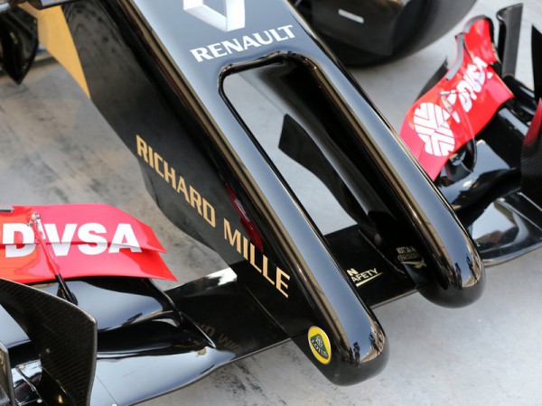 Lotus E22 nose cone