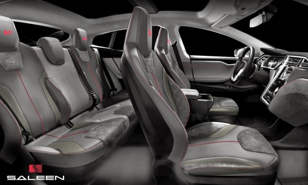 салон Tesla Model S by Saleen 