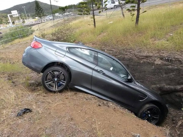 авария BMW M4 Coupe