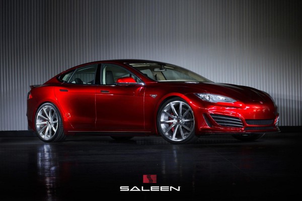 Saleen FourSixteen   - ака тюнингованный  Tesla Model S