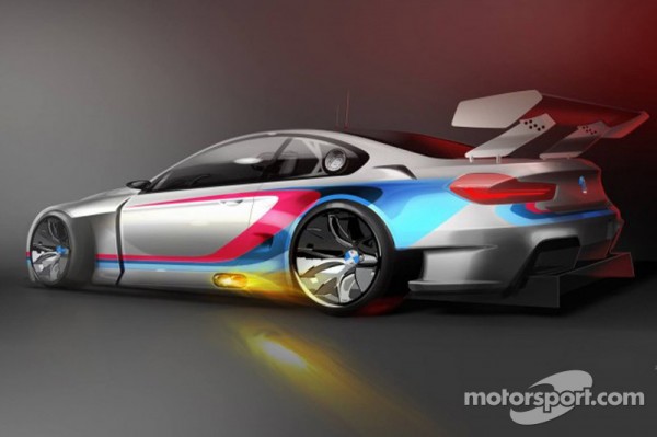 BMW M6 GT3 sketch