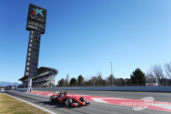 F1 Barcelona Test