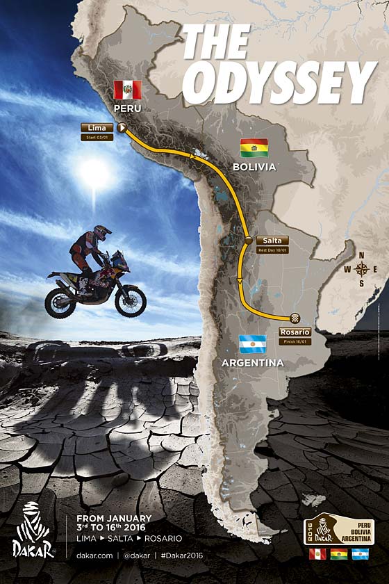 Dakar-2016 Route
