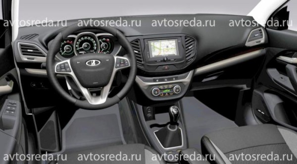 Lada Vesta салон