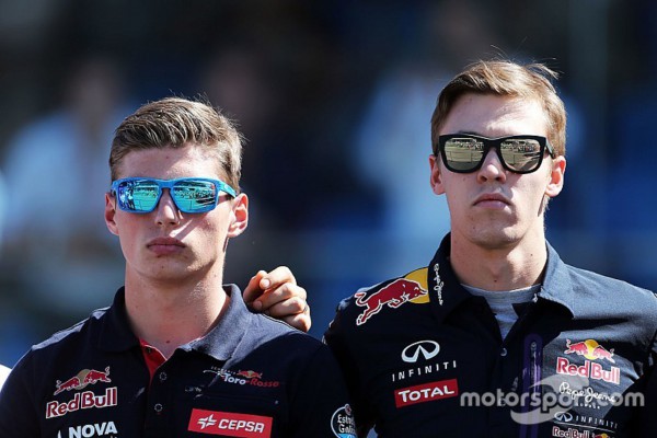F1 Kvyat & Verstappen