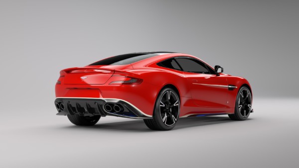 Aston Martin представили Vanquish S в красном