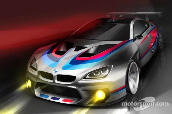 BMW M6 GT3 sketch